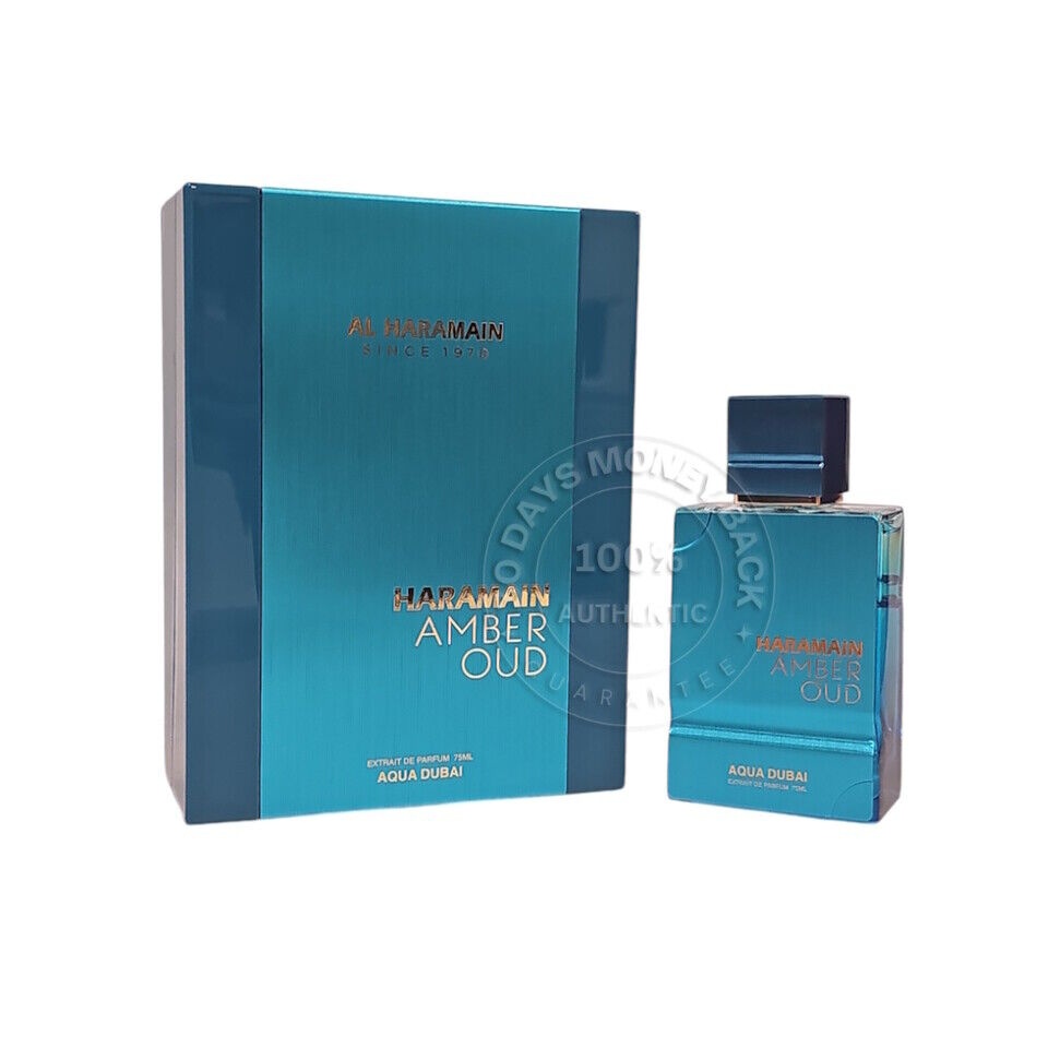 AL HARAMAIN AMBER OUD AQUA DUBAI UNISEX  2.5 OZ  EXTRAIT DE PARFUM