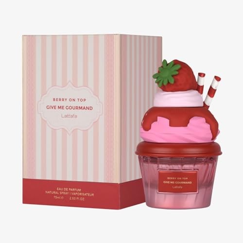 LATTAFA GIVE ME GOURMAND BERRY ON TOP 75ML EDP