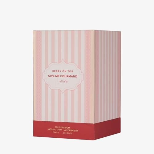 LATTAFA GIVE ME GOURMAND BERRY ON TOP 75ML EDP