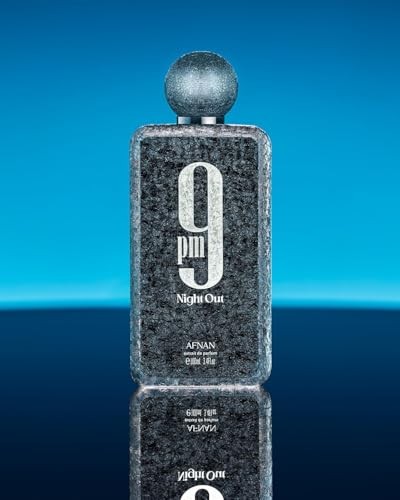 Afnan 9 PM Night Out Unisex Extrait De Parfum, 3.4 Fl. Oz