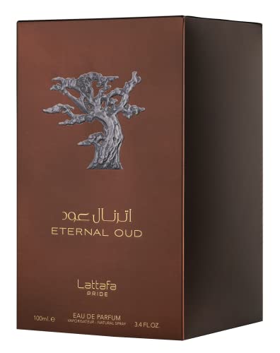 Lattafa Perfumes Eternal Oud Eau De Parfum Unisex 3.4 Oz