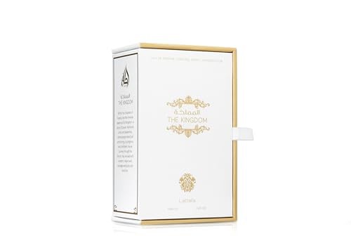 Lattafa the Kingdom Eau De Parfum Spray for Men, 3.4 Ounce