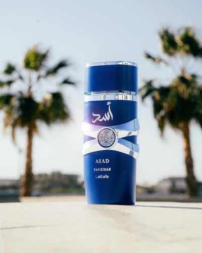 Lattafa Asad Zanzibar Cologne by Lattafa 100 Ml EDP Spray for Men