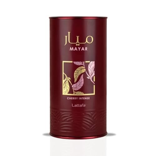 Lattafa Mayar Cherry Intense for Unisex Eau De Parfum Spray, 3.4 Ounce / 100 Ml