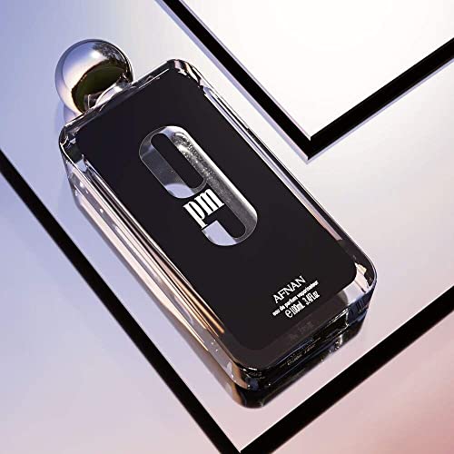 CHAKOO AFNAN 9PM EAU DE PARFUM SPRAY for MEN 3.4 Oz / 100 Ml