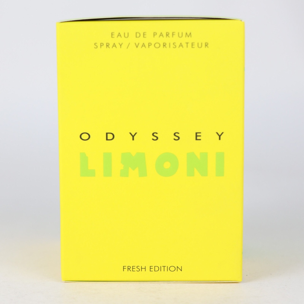 Odyssey Limoni by Armaf 3.4 Fl.oz/100 Ml Eau De Parfum Spray for Men's