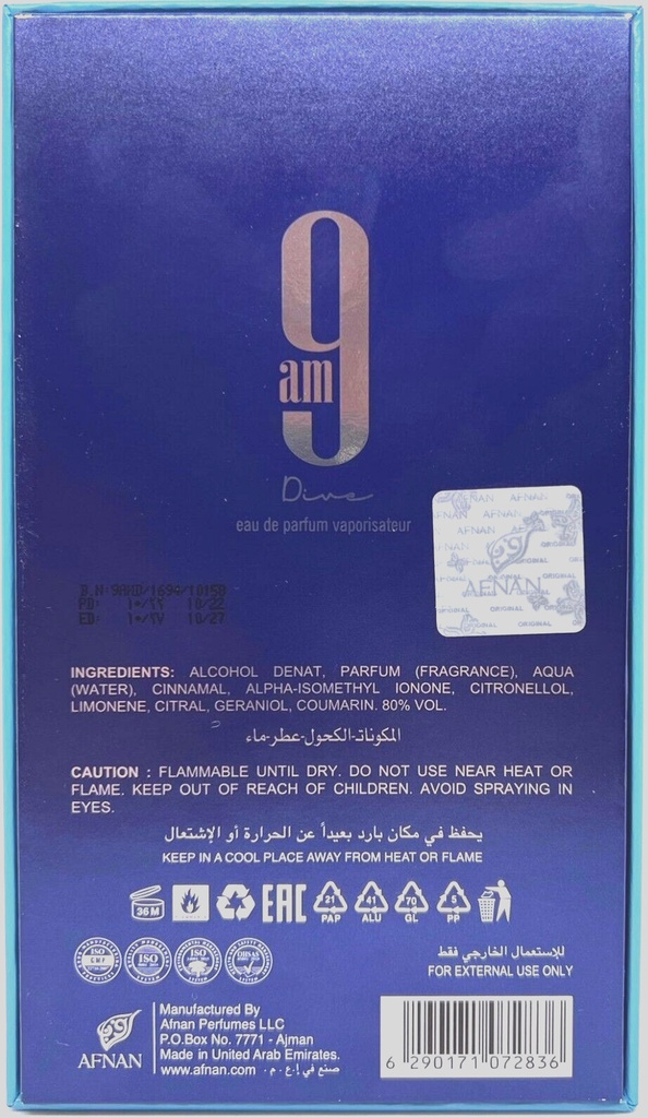 Afnan 9 am Dive