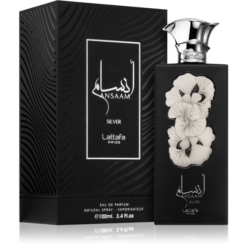 LATTAFA PRIDE ANSAAM SILVER MEN 100ML EDP SPRAY