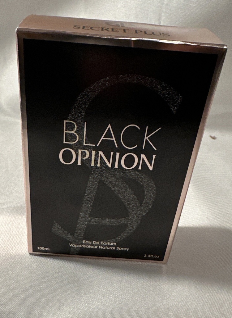 Secret Plus Black Opinion