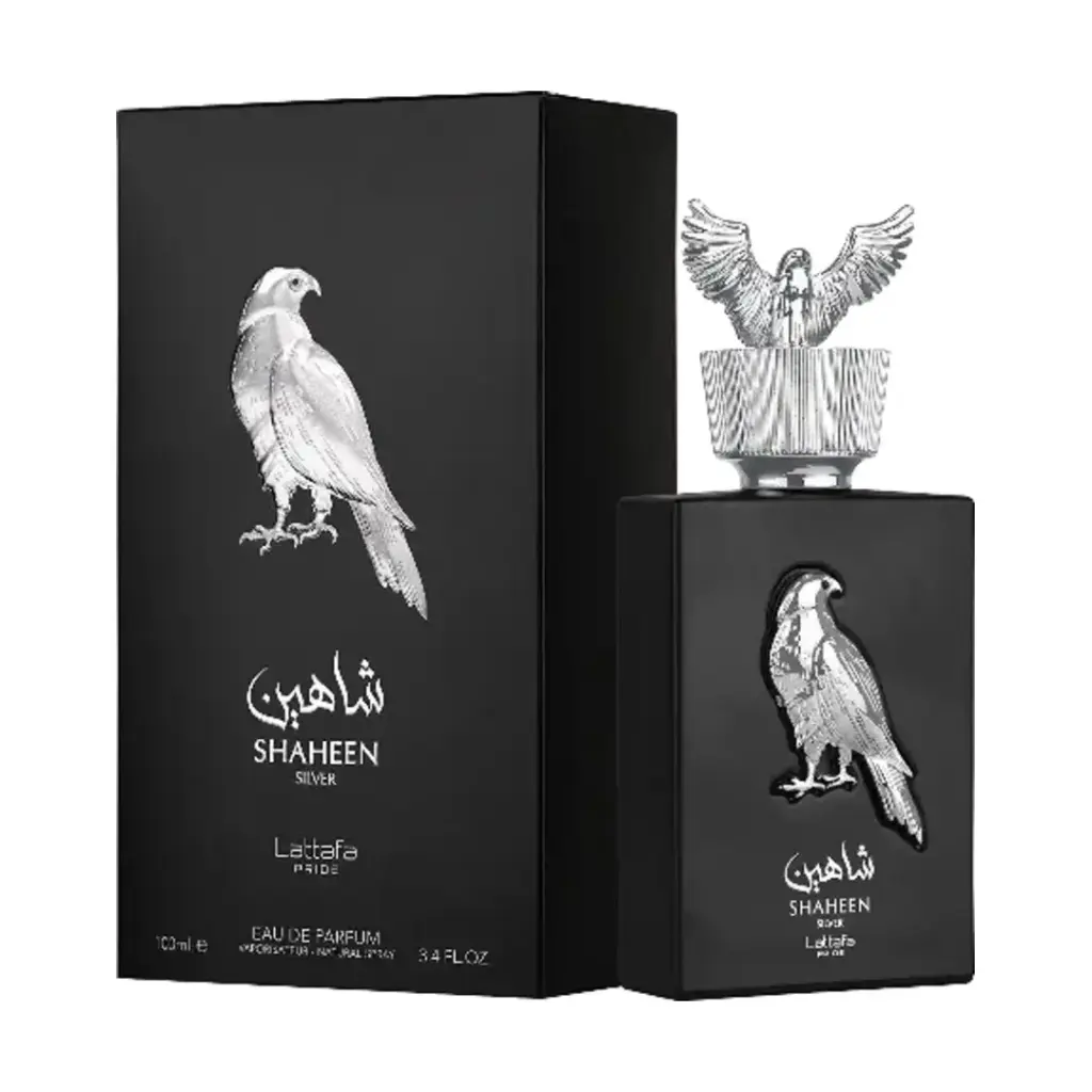 Lattafa Pride Shaheen Silver Cologne EDP Spray (Unisex) 