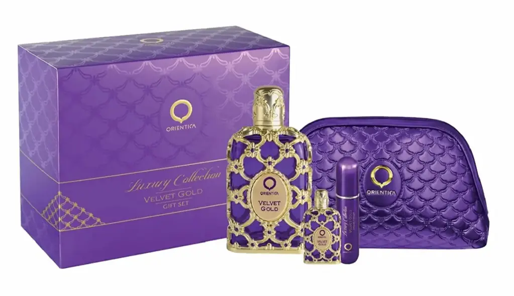ORIENTICA LUXURY COLLECTION GIFT SET VELVET GOLD