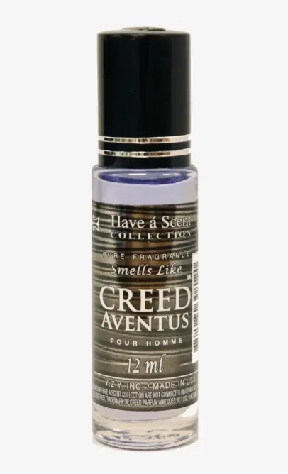Have a Scent Pure Fragrance Smells Like "AVENTUS CREED" Pour Hombre Roll On Oil 12ml