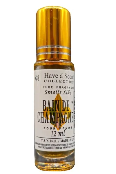 Have a Scent Pure Fragrance Smells Like "BAN DE CHAMPAGNE" Roll On Oil 12ml