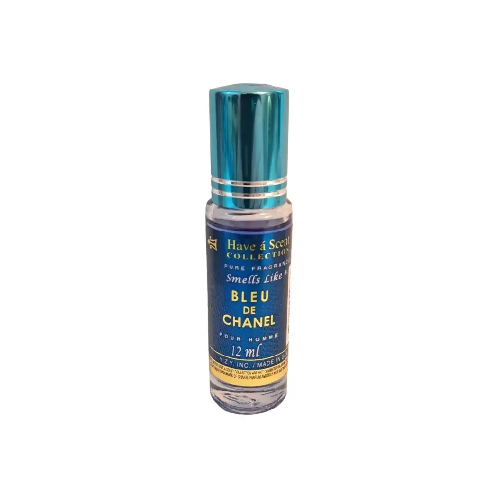 Have a Scent Pure Fragrance Smells Like "BLUE DE CHANEL" Roll on Oil 12ml