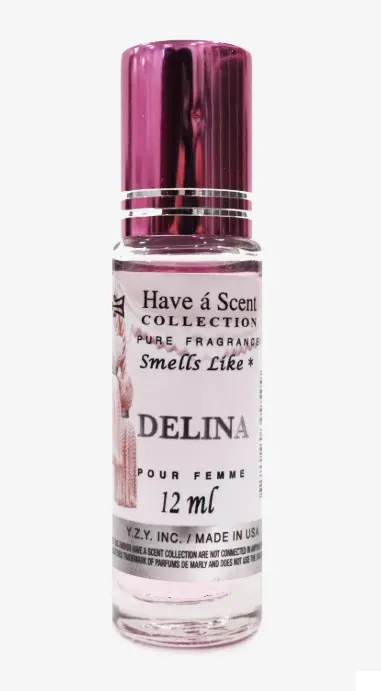 Have a Scent Pure Fragrance Smells Like "Delina" Pour Femme Roll On Oil 12ml