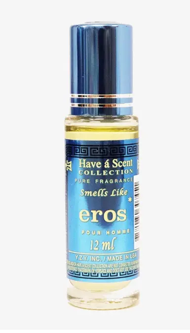 Have a Scent Pure Fragrance Smells Like "Eros" Pour Homme Roll On Oil 12ml