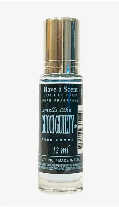 Have a Scent Pure Fragrance Smells Like "Gucci Guilty" Pour Homme Roll On Oil 12ml