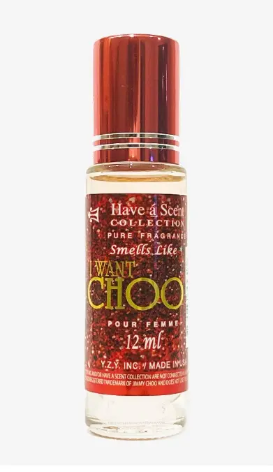 Have a Scent Pure Fragrance Smells Like "I Want Choo" Pour Femme Roll On Oil 12ml