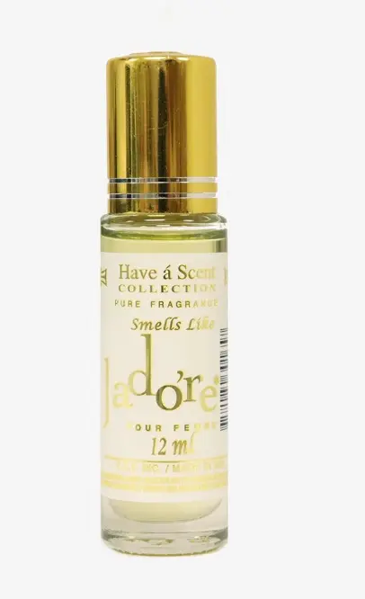 Have a Scent Pure Fragrance Smells Like "Jadore" Pour Femme Roll On Oil 12ml