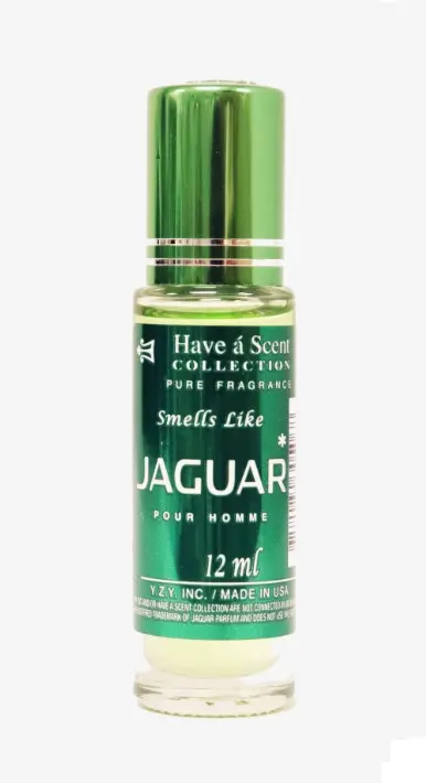 Have a Scent Pure Fragrance Smells Like "Jaguar" Pour Homme Roll On Oil 12ml
