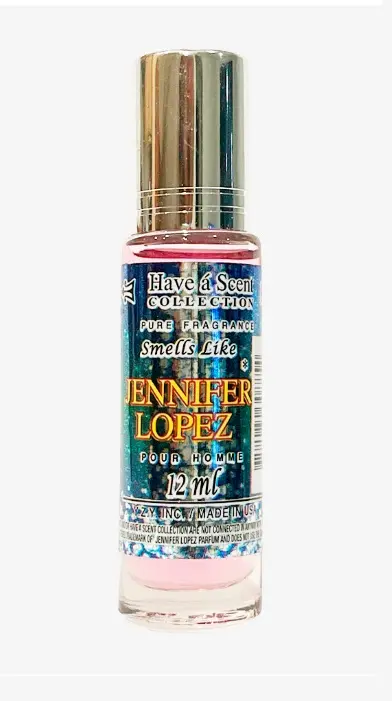 Have a Scent Pure Fragrance Smells Like "Jennifer Lopez" Pour Roll On Oil 12ml