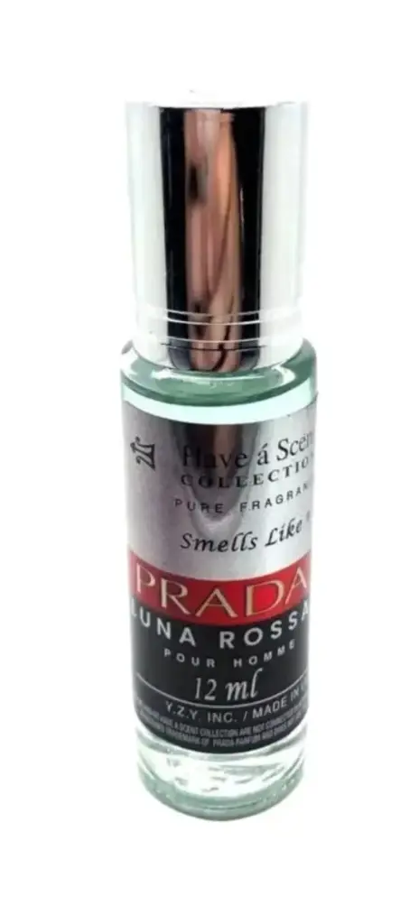 Have a Scent Pure Fragrance Smells Like "LUNA ROSSA PRADA" Roll On Oil 12ml