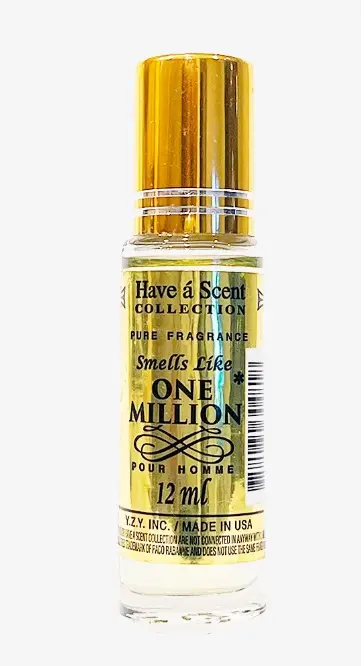 Have a Scent Pure Fragrance Smells Like "One Million" Pour Homme Roll On Oil 12ml