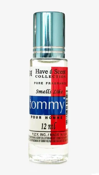 Have a Scent Pure Fragrance Smells Like "Tommy" Pour Homme Roll On Oil 12ml