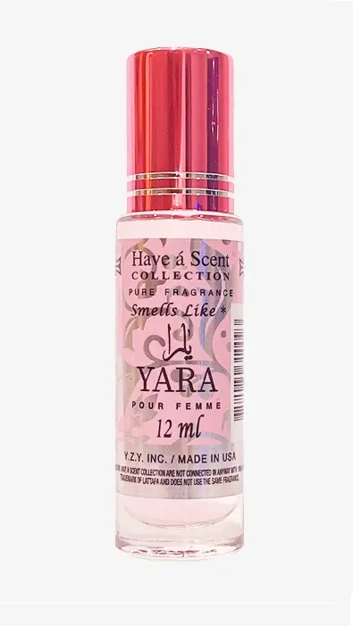 Have a Scent Pure Fragrance Smells Like "Yara" Pour Femme Roll On Oil 12ml
