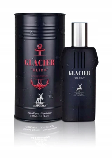 MAISON AL HAMBRA GLACIER ULTRA EDP Men 3.4 Oz 
