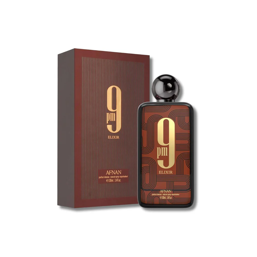 AFNAN 9 PM ELIXIR UNISEX 3.4 OZ PARFUM 