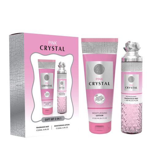 EMPER GIFT SET PINK CRYSTAL