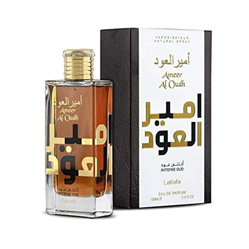 Lattafa Ameer Al Oudh Intense Oud EDP Unisex 3.4 Oz