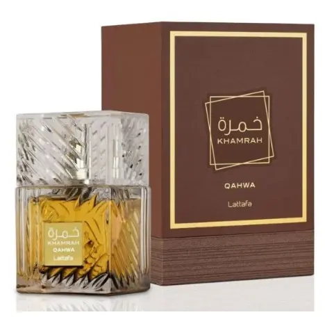 Lattafa Khamrah Qahwa EDP Unisex 3.4 Oz