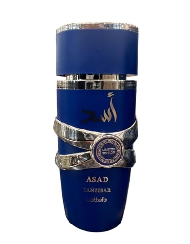 Lattafa Asad Zanzibar Limited Edition EDP for Men 3.4 Fl Oz