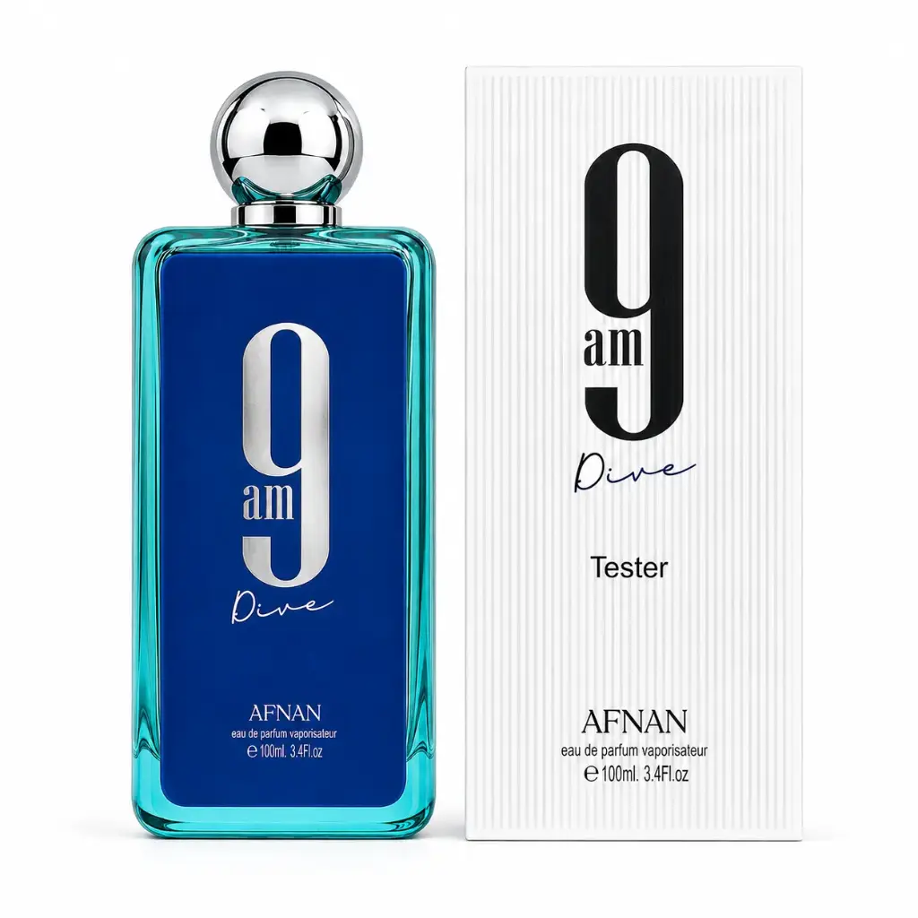 AFNAN TESTER 9AM DIVE 3.4 OZ EDP 