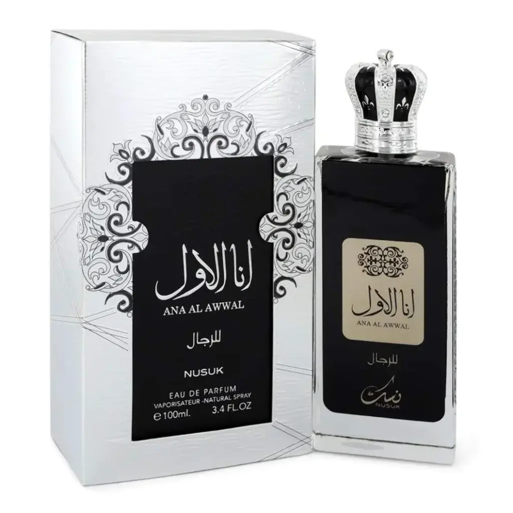 Nusuk Ana Al Awwal Cologne Men BLACK 100 Ml EDP