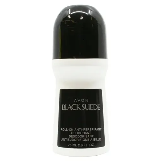 Avon Deo Rollon Black Suede
