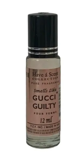 Have a Scent Pure Fragrance Smells Like "GUCCI GUILTY W" Roll On Oil 12ml