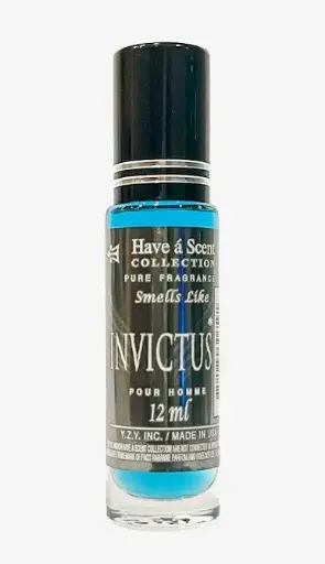 Have a Scent Pure Fragrance Smells Like "Invictus" Pour Homme Roll On Oil 12ml