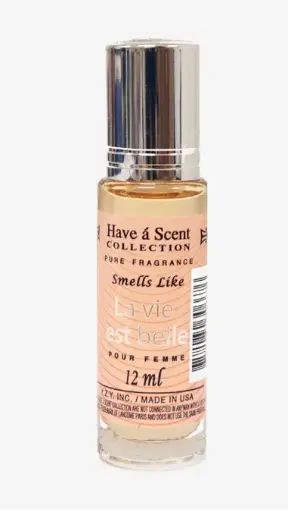 Have a Scent Pure Fragrance Smells Like "La Vie Est Belle" Pour Femme Roll On Oil 12ml