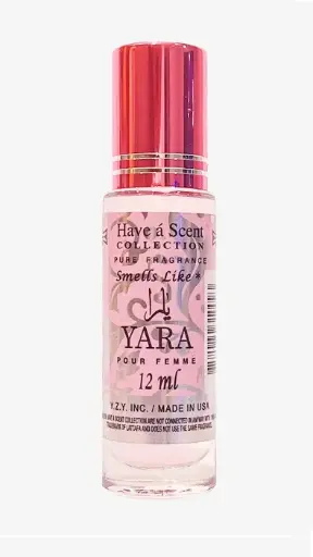 Have a Scent Pure Fragrance Smells Like "Yara" Pour Femme Roll On Oil 12ml