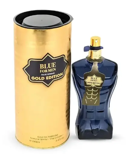 FC Blue for men Gold