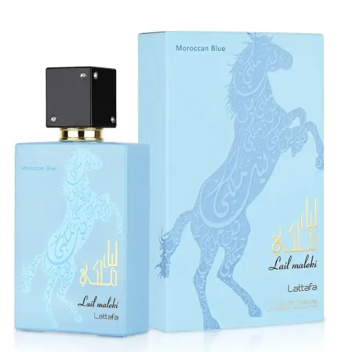 LATTAFA LAIL MALEKI  MOROCCON BLUE 100ML  EDP SPRAY