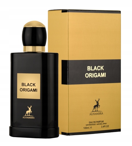 MAISON AL HAMBRA BLACK ORIGAMI for UNISEX