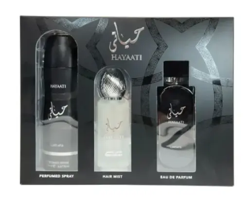 Lattafa Hayaati 3pc Gift set
