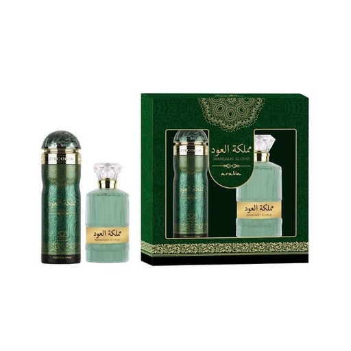 ZIRCONIA MAMLAKAT AL OUD 2 PC GIFT SET