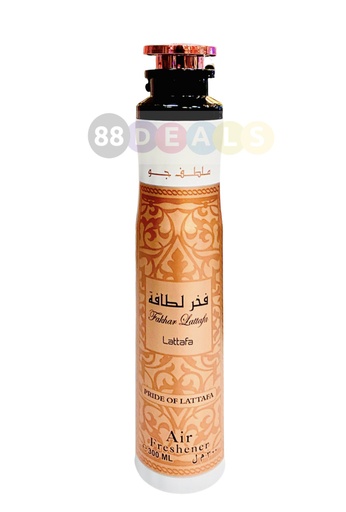 [SX-ZZG6-GCR7] Lattafa FAKHAR WOMEN Air Freshener 300 ml