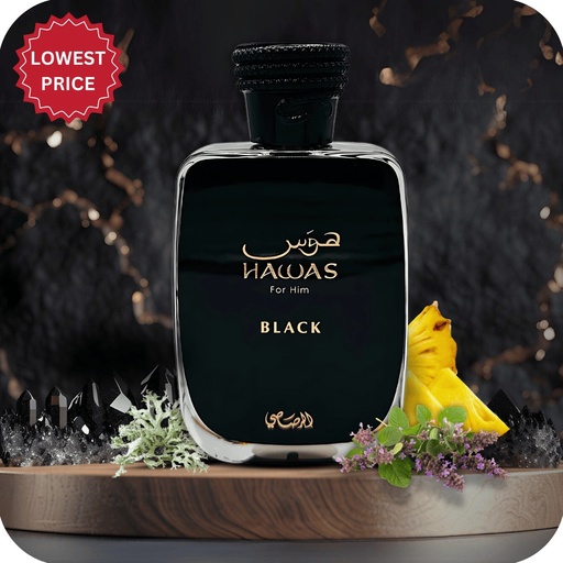 Rasasi Hawas Black EDP 100ml